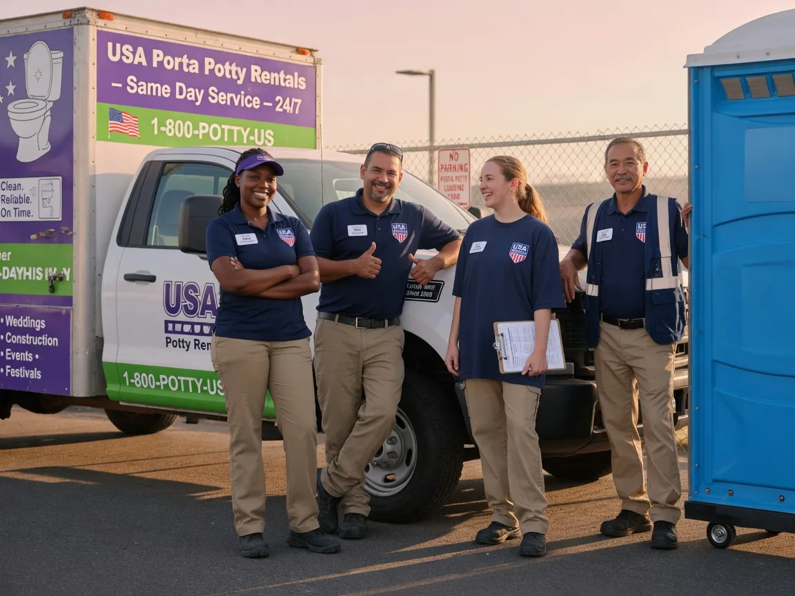 Porta Potty Rental company in Glendora, CA